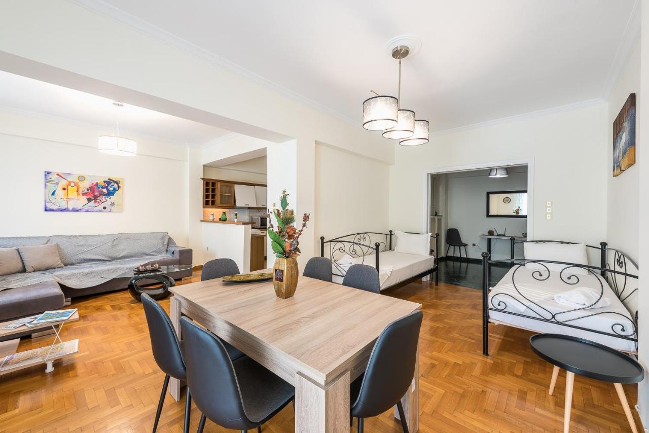 Comfy Apartment In Acropolis Area By Cloudkeys เอเธนส์ ภายนอก รูปภาพ